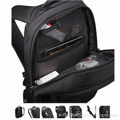 Laptop backpack, over-sized zipper